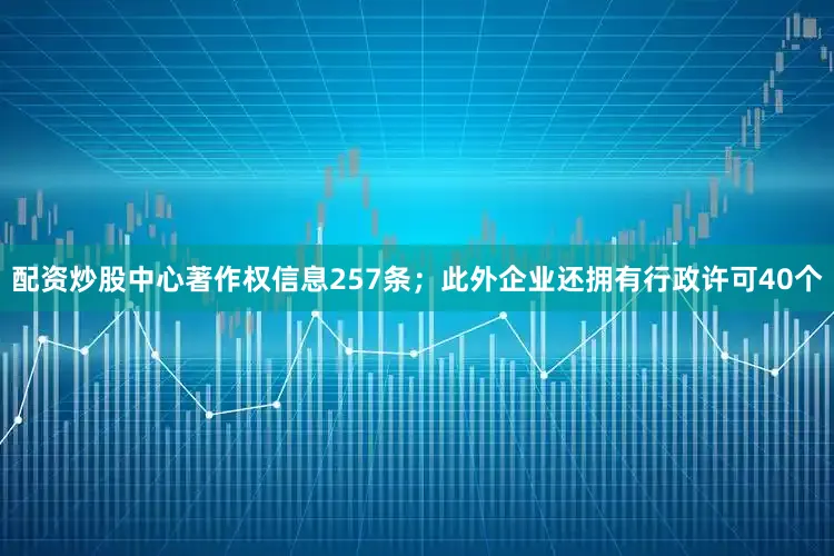 配资炒股中心著作权信息257条；此外企业还拥有行政许可40个